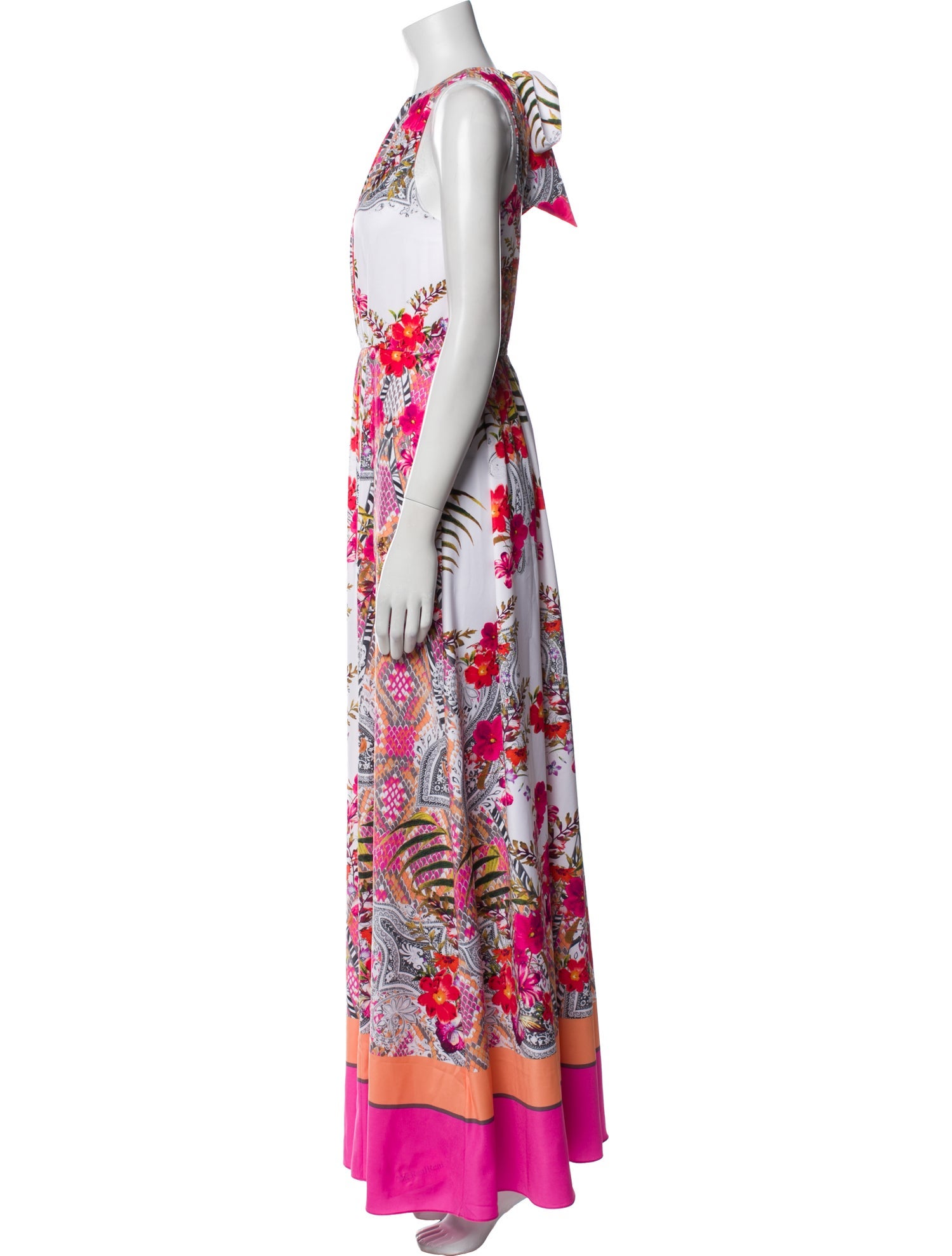 Ted Baker Printed Long Dress