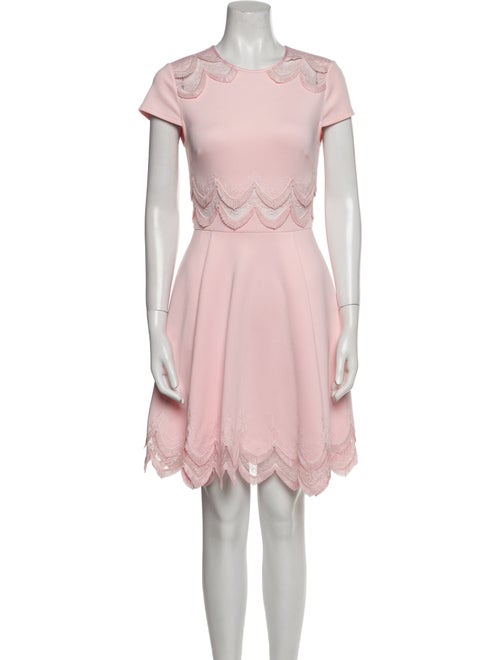 Ted Baker Crew Neck Mini Dress