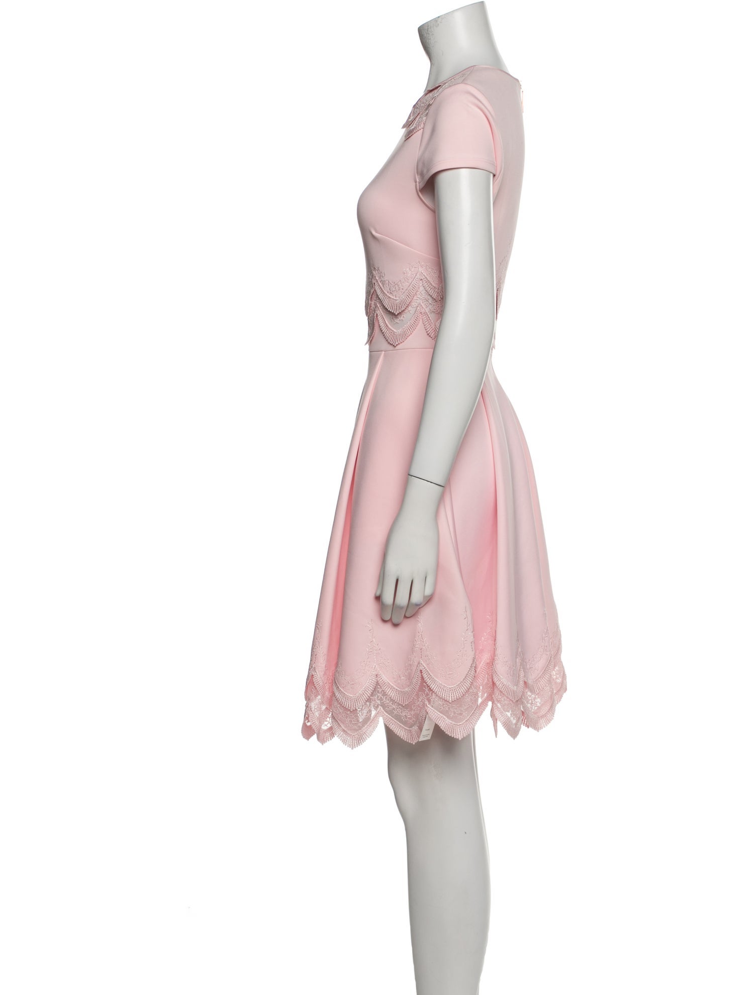 Ted Baker Crew Neck Mini Dress