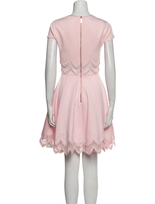 Ted Baker Crew Neck Mini Dress