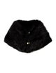 Ted Baker Festival Quadri Fur Shawl