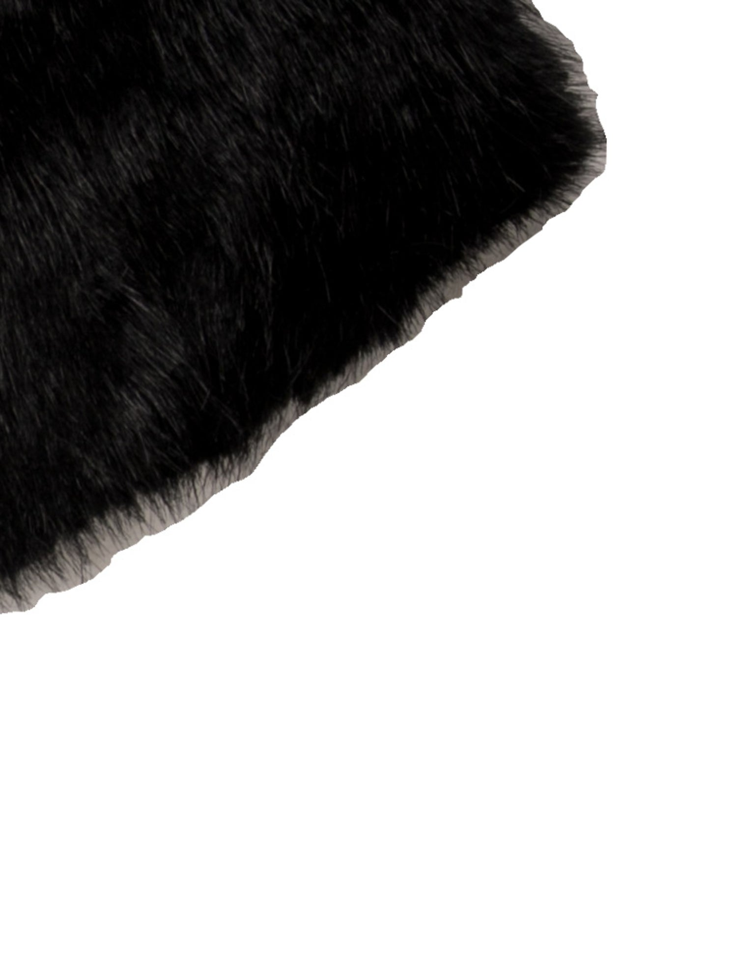 Ted Baker Festival Quadri Fur Shawl