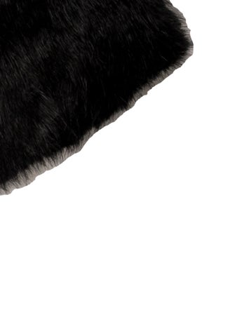 Ted Baker Festival Quadri Fur Shawl