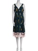 Ted Baker Printed Midi Length Dress