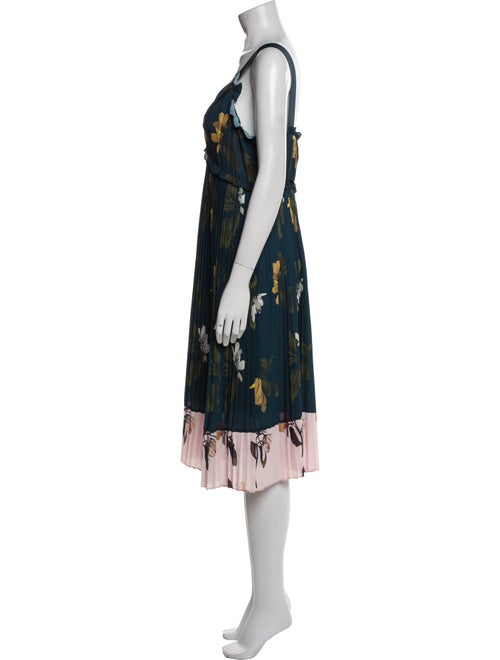 Ted Baker Printed Midi Length Dress