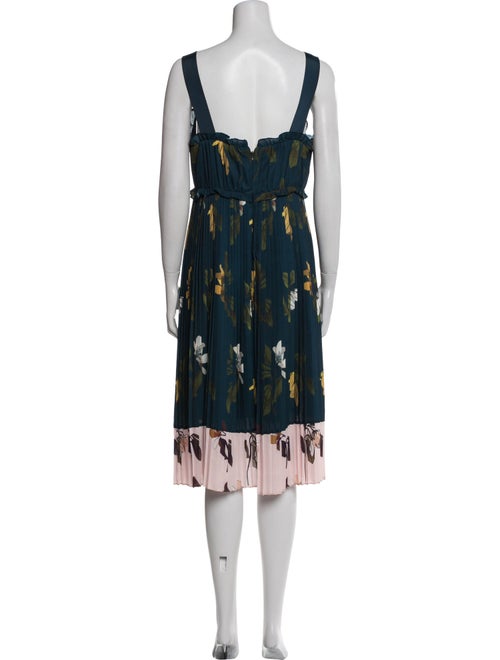 Ted Baker Printed Midi Length Dress