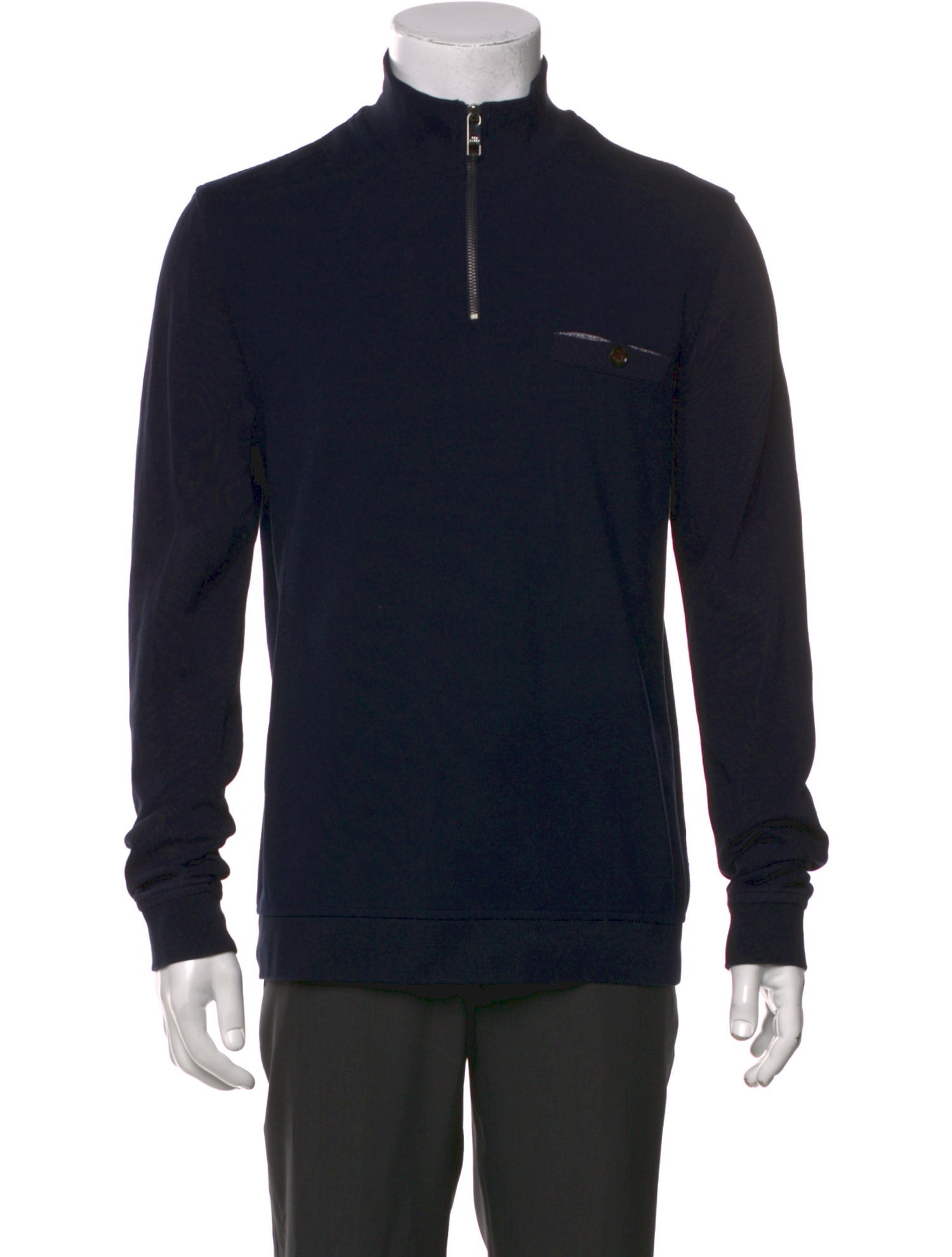 Ted Baker Mock Neck Long Sleeve Sweatshirt