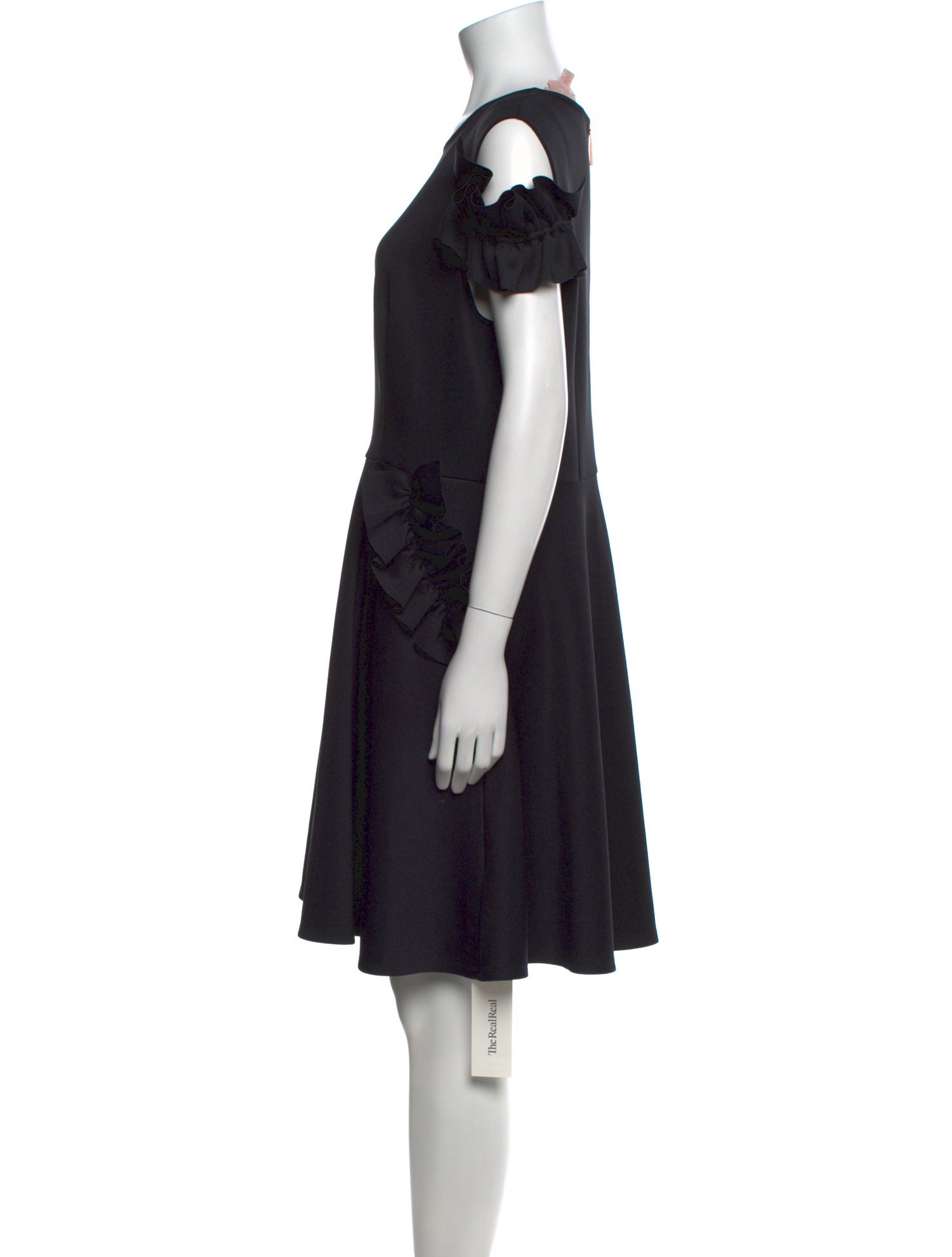 Ted Baker Scoop Neck Knee-Length Dress