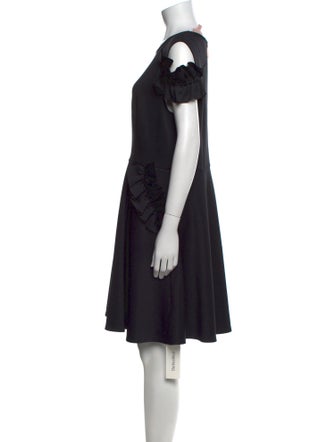 Ted Baker Scoop Neck Knee-Length Dress