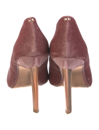 Ted Baker Velvet Crystal Embellishments Pumps