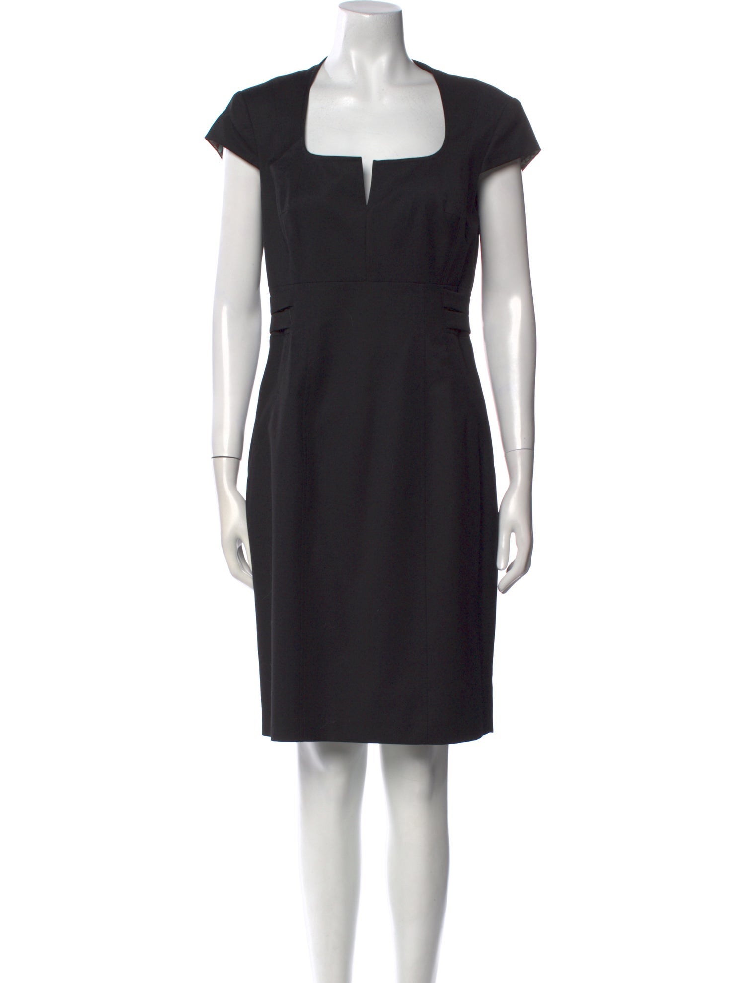 Ted Baker Square Neckline Knee-Length Dress