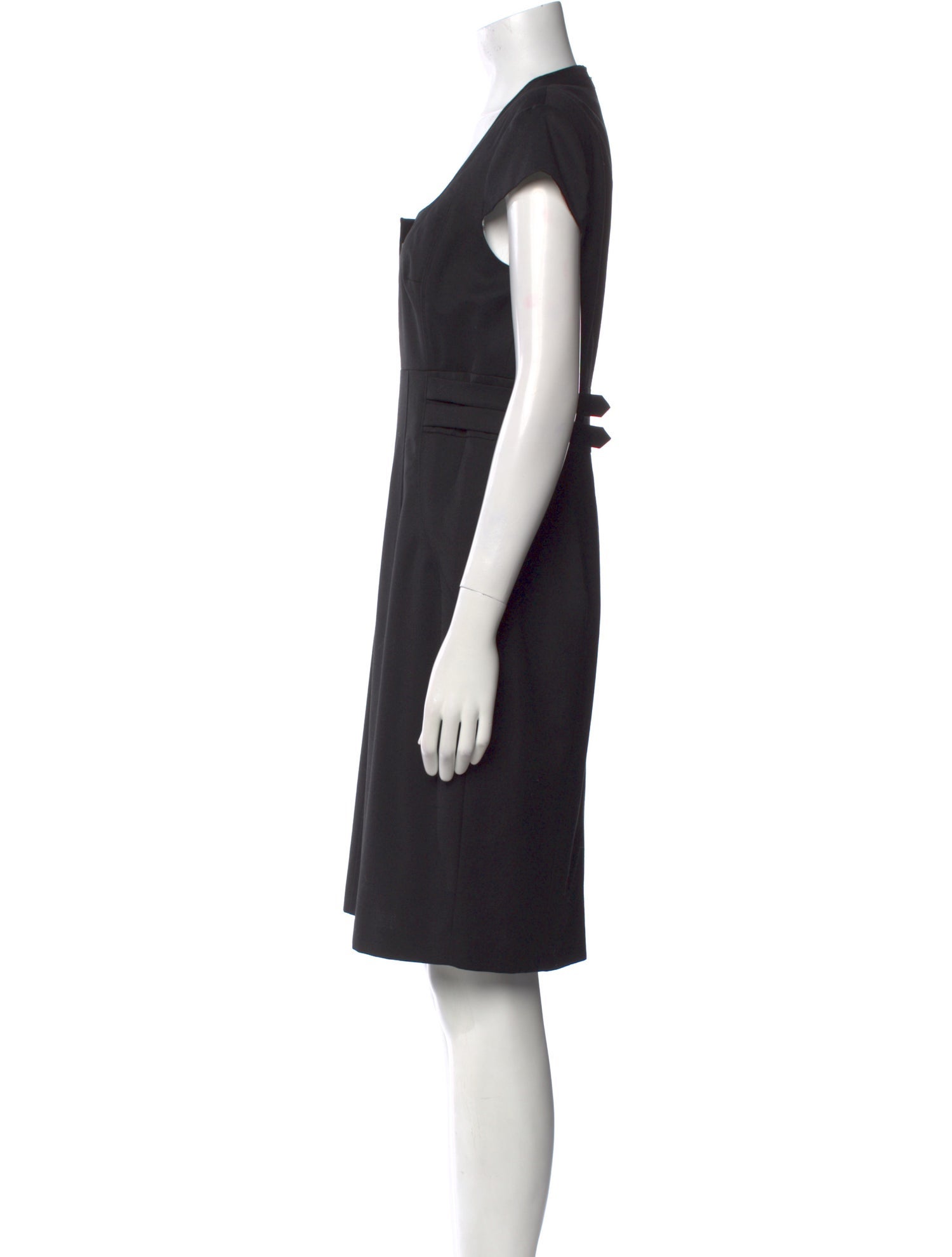 Ted Baker Square Neckline Knee-Length Dress