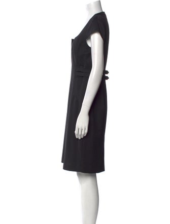 Ted Baker Square Neckline Knee-Length Dress