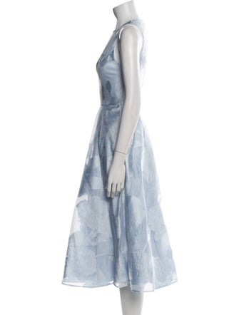 Ted Baker Printed Midi Length Dress