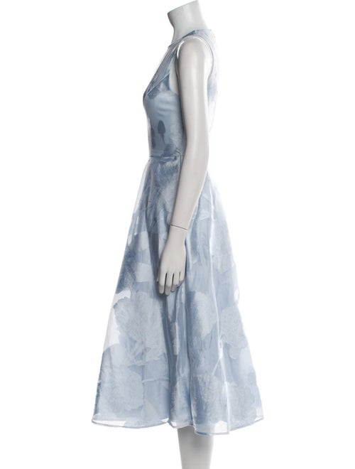 Ted Baker Printed Midi Length Dress