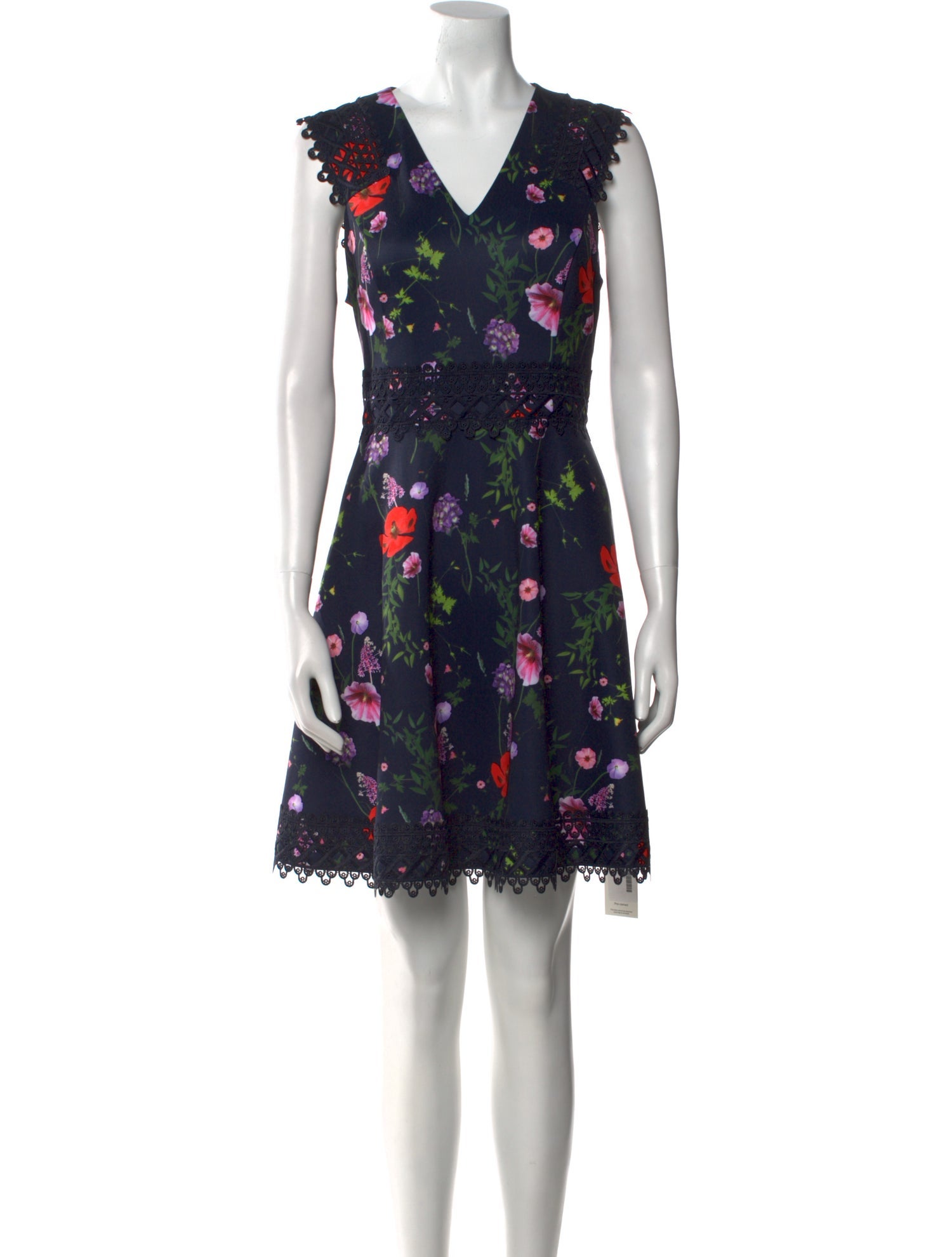 Ted Baker Floral Print Mini Dress