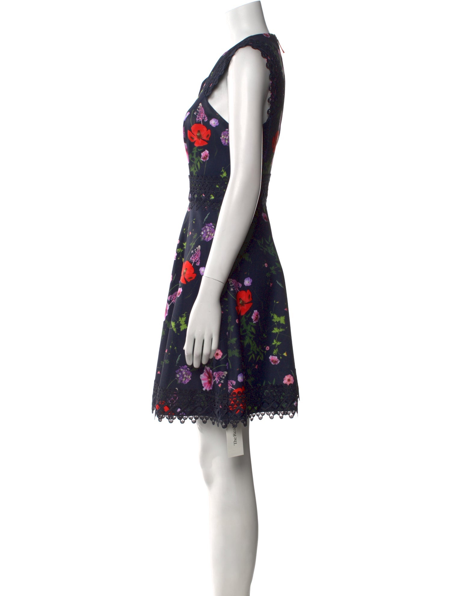 Ted Baker Floral Print Mini Dress