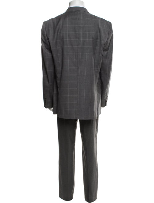 Ted Baker Wool Plaid Print Blazer