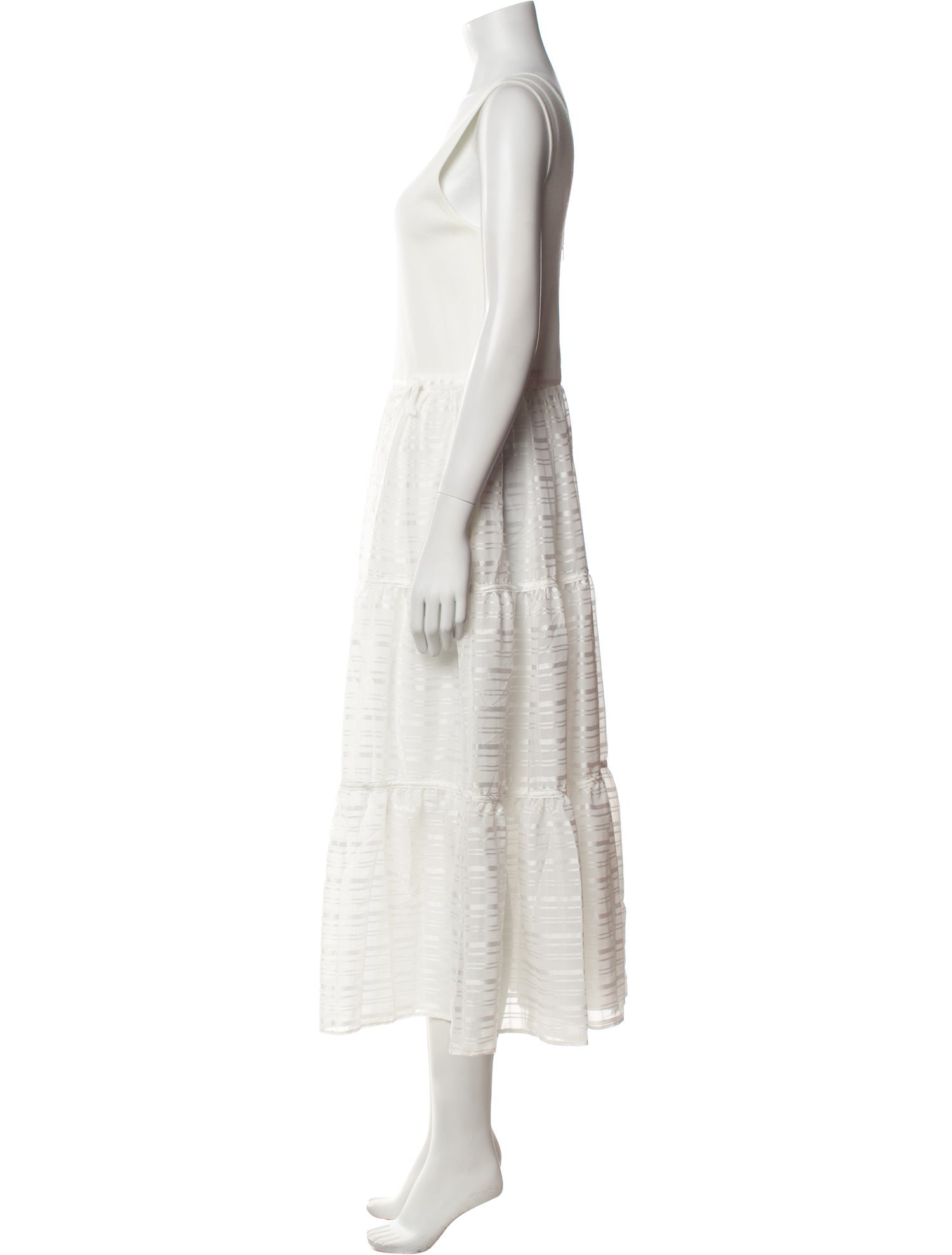 Ted Baker Scoop Neck Long Dress