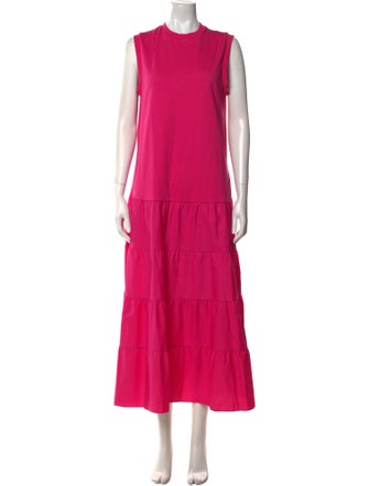 Ted Baker Crew Neck Long Dress