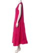 Ted Baker Crew Neck Long Dress