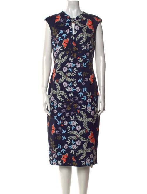 Ted Baker Printed Knee-Length Dress
