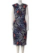 Ted Baker Printed Knee-Length Dress
