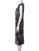 Ted Baker Printed Knee-Length Dress