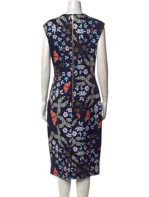 Ted Baker Printed Knee-Length Dress