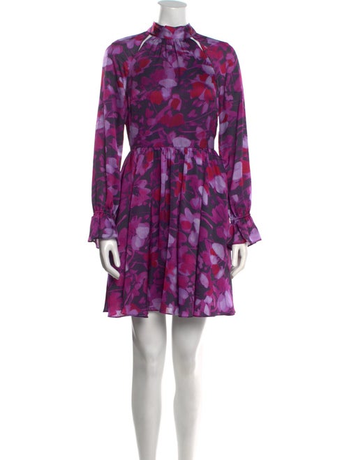 Ted Baker Floral Print Mini Dress