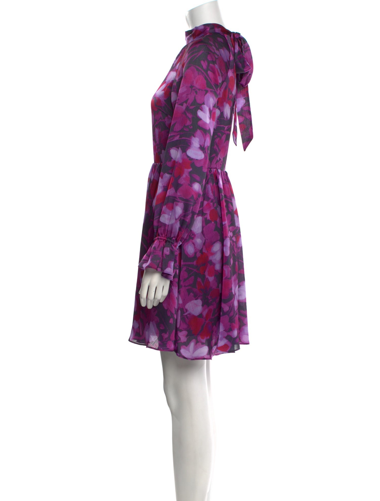 Ted Baker Floral Print Mini Dress