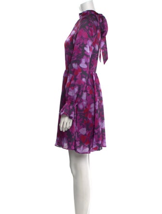Ted Baker Floral Print Mini Dress