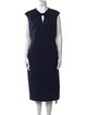 Ted Baker V-Neck Midi Length Dress