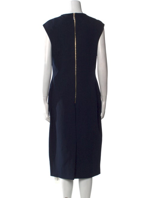 Ted Baker V-Neck Midi Length Dress