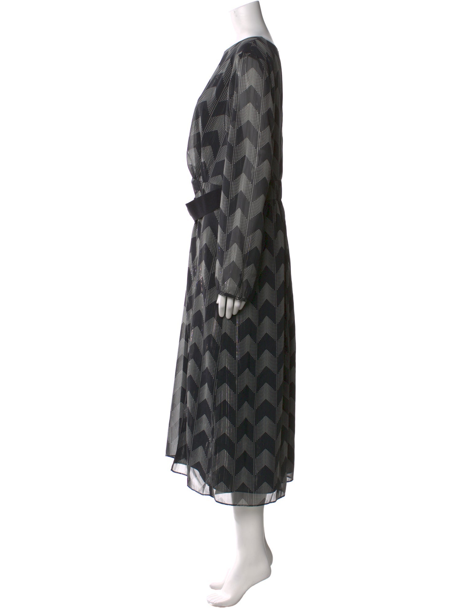 Ted Baker Printed Long Dress