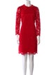 Ted Baker Lace Pattern Knee-Length Dress