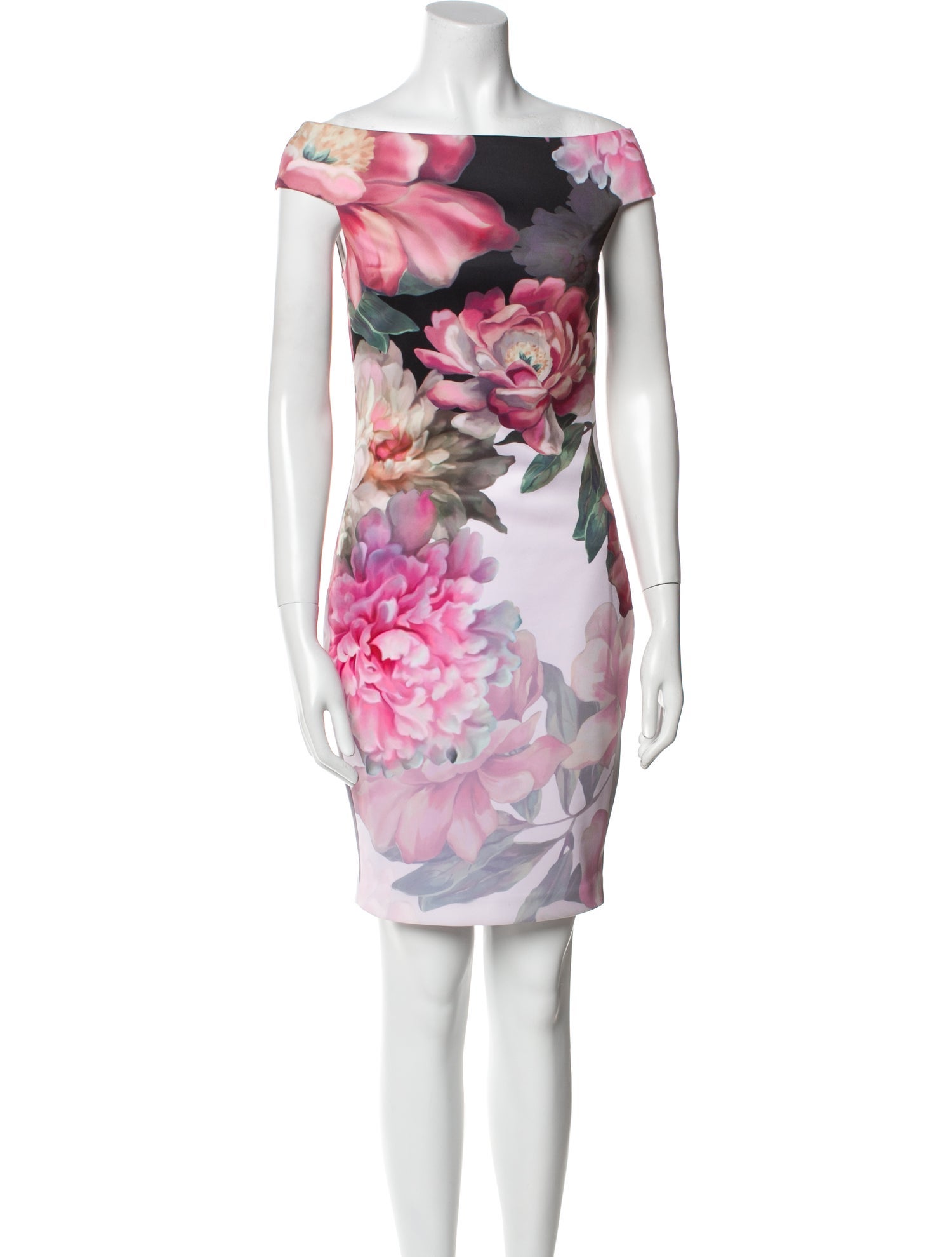 Ted Baker Floral Print Mini Dress