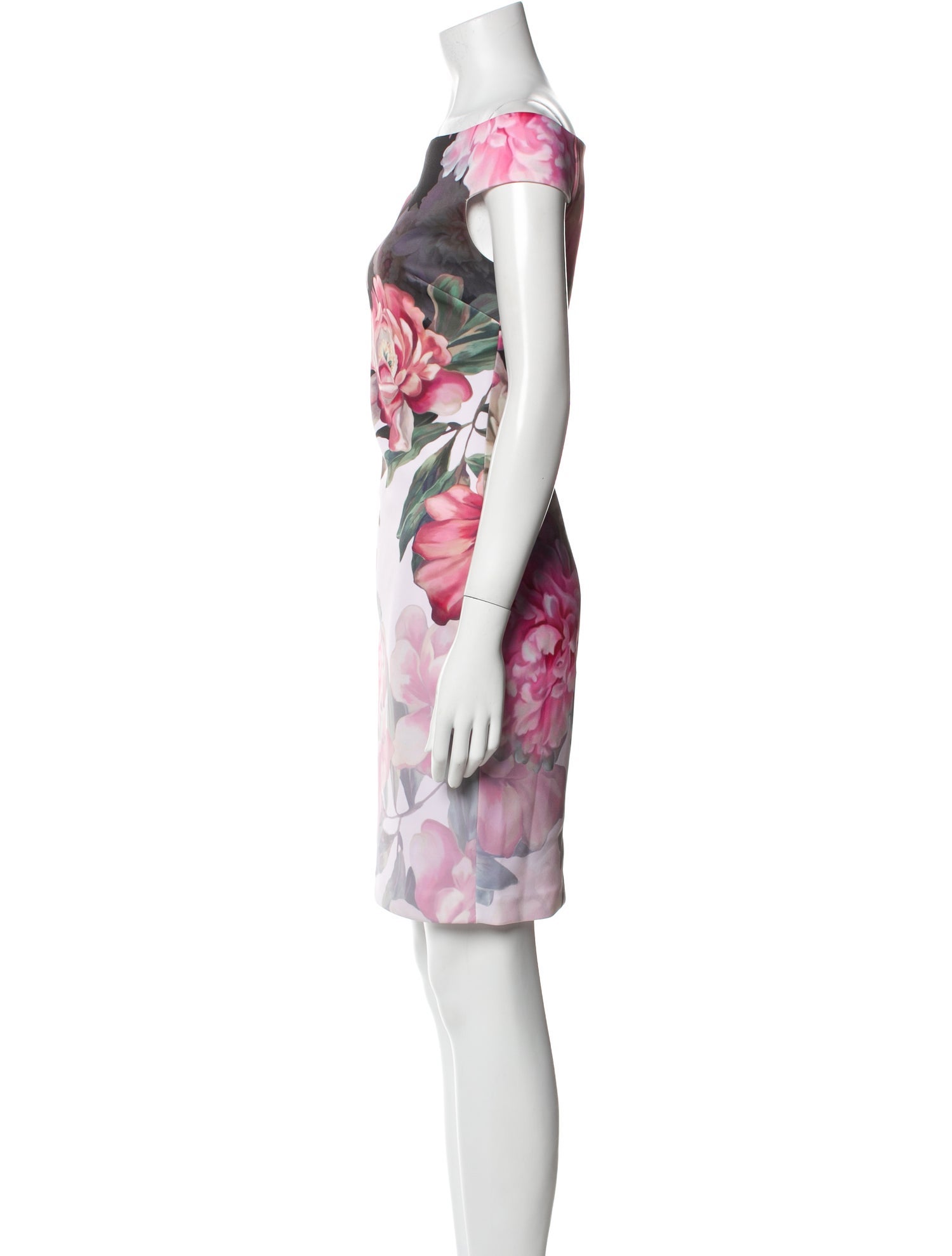 Ted Baker Floral Print Mini Dress