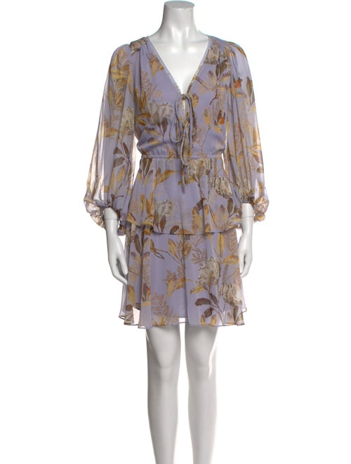 Ted Baker Floral Print Mini Dress