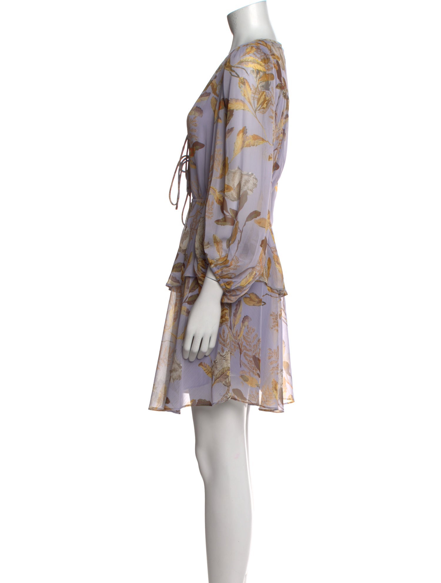 Ted Baker Floral Print Mini Dress