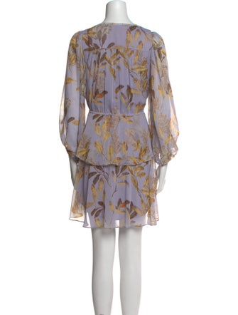 Ted Baker Floral Print Mini Dress