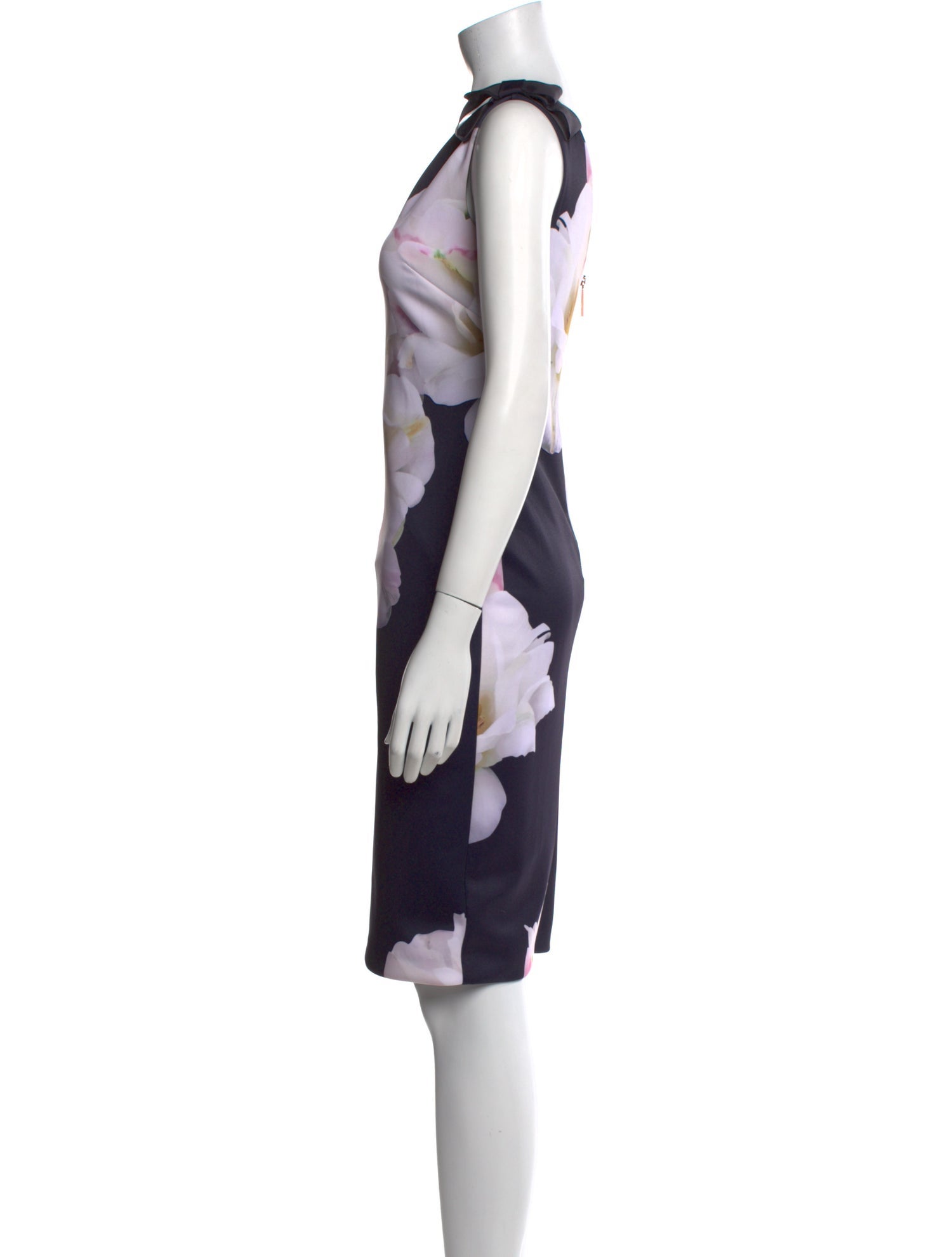 Ted Baker Floral Print Knee-Length Dress