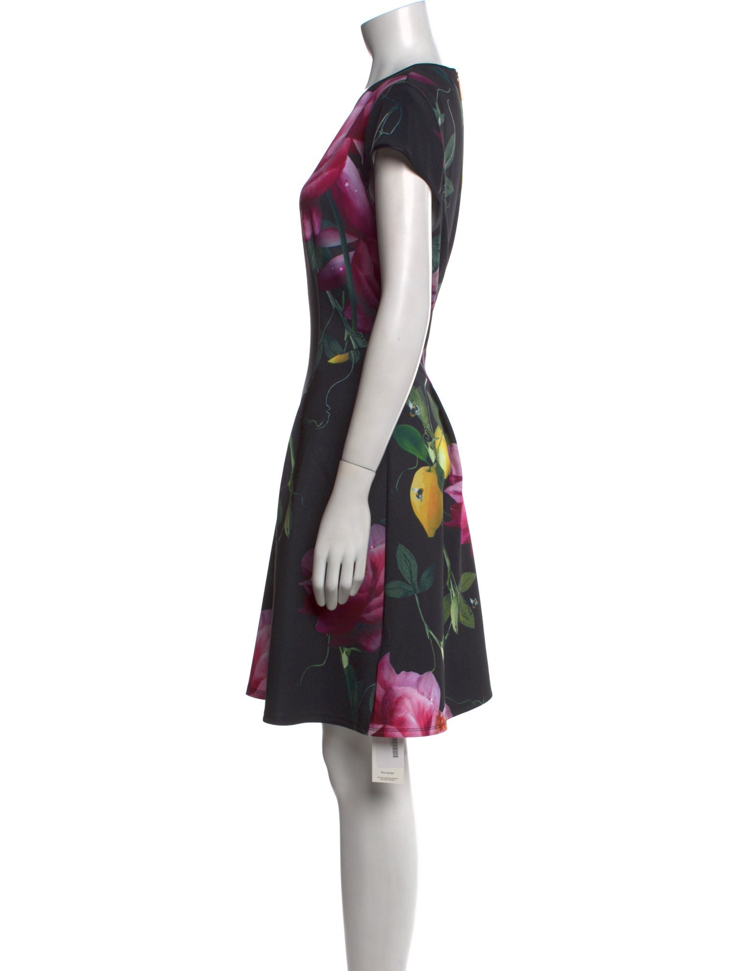 Ted Baker Floral Print Knee-Length Dress