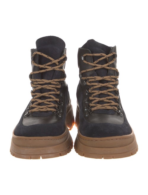 Ted Baker Suede Combat Boots