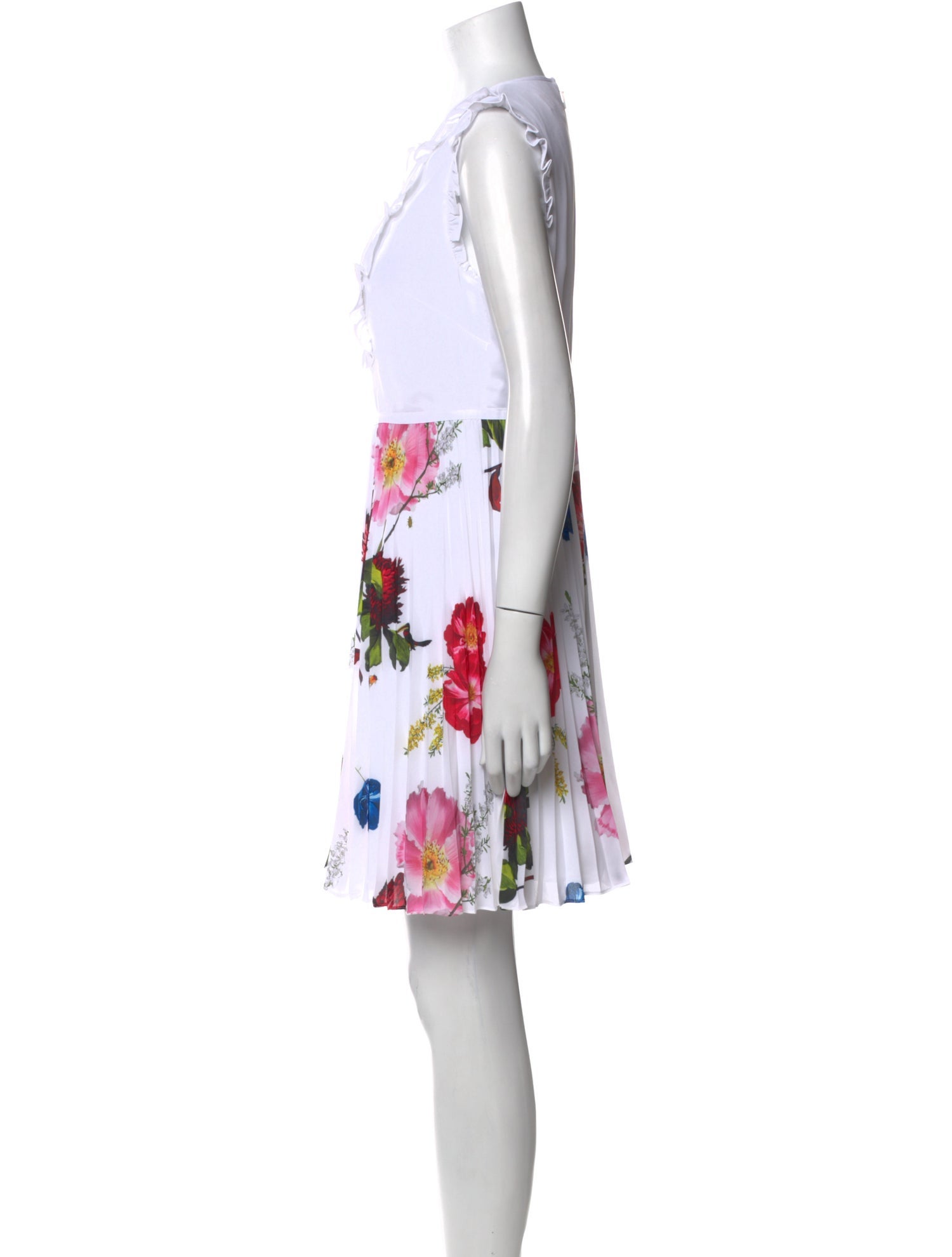 Ted Baker Floral Print Mini Dress