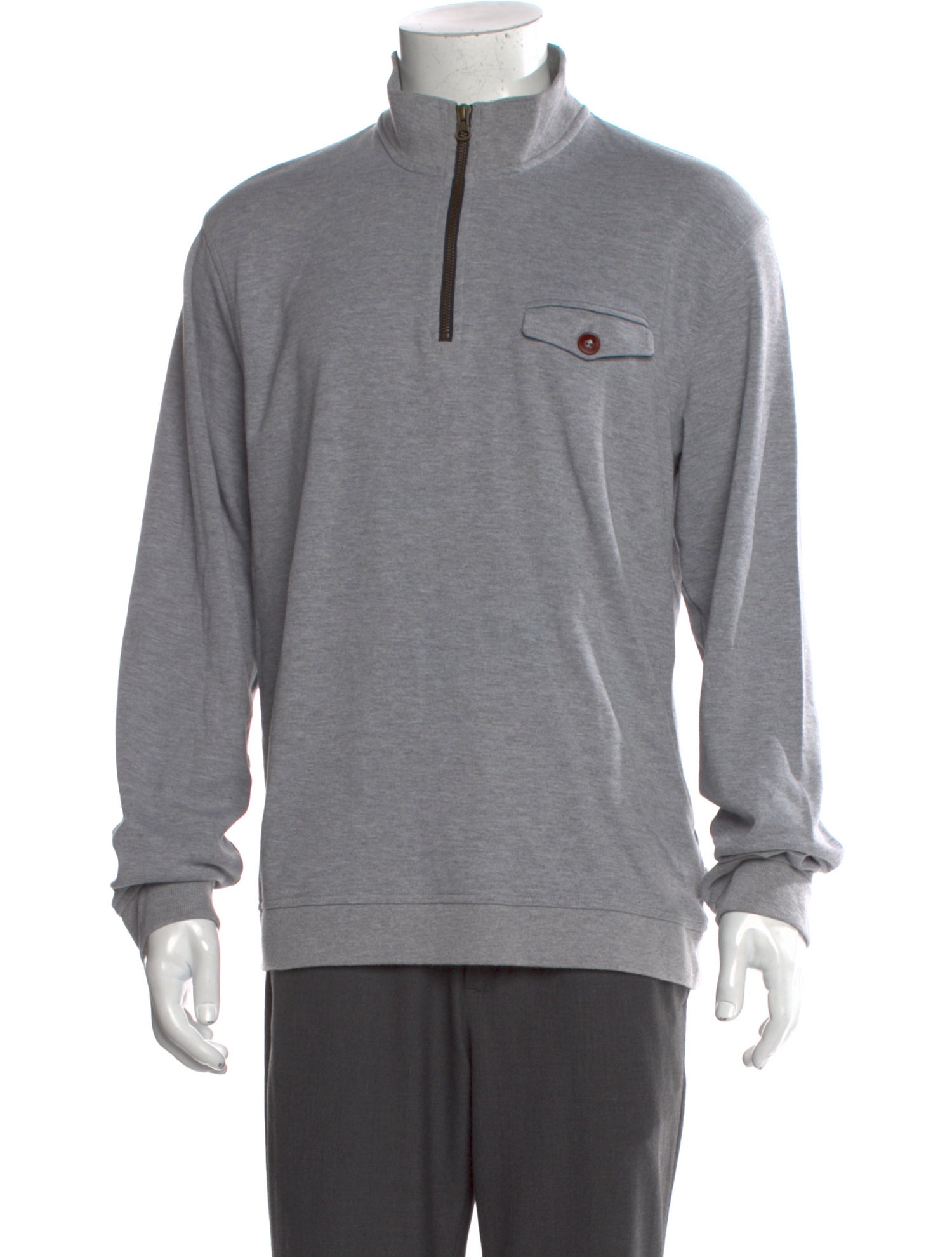 Ted Baker Mock Neck Long Sleeve Sweatshirt