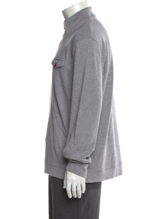 Ted Baker Mock Neck Long Sleeve Sweatshirt