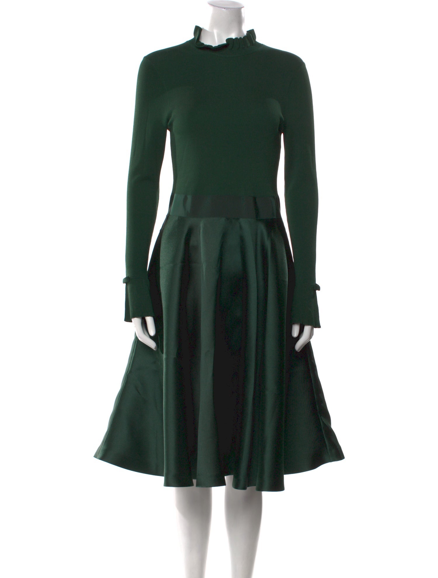 Ted Baker Mock Neck Midi Length Dress