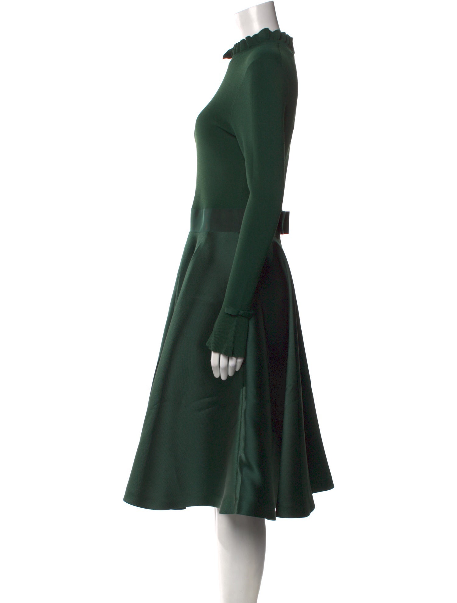 Ted Baker Mock Neck Midi Length Dress