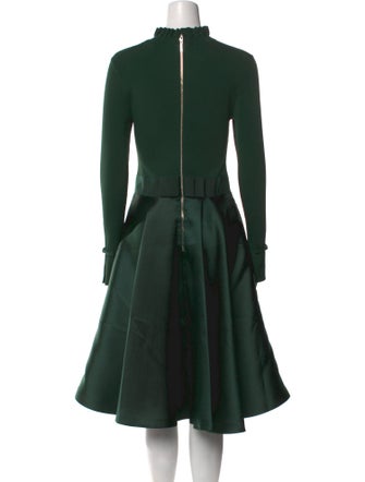 Ted Baker Mock Neck Midi Length Dress